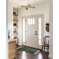 thumbnail image 4 of Green Forest Hallway Runner Rug 2x6ft,Pine Tree Summer Botanical Modern Art Washable Woven Living Room Bedroom Kitchen Bathrom Carpet with Tassels,Indoor Outdoor Throw Door Mat for Entryway, 4 of 5