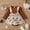 Brown, variant on PatPat Newborn Baby Girl Clothes 100% Cotton Baby Romper Sleeveless Short Jumpsuit Summer Clothes Outfit Set, 0-3 Months