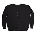 thumbnail image 4 of MIASHUI Men's V-Neck Knit Cardigan Open Front Long Sleeve Comfort Fit Casual Wear Black,XXXXL, 4 of 4