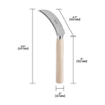 thumbnail image 5 of Zenport K206 Berry Knife, Serrated Blade, 4.3 Inch Stainless Steel Blade, Beige - 12 Pack, 5 of 5