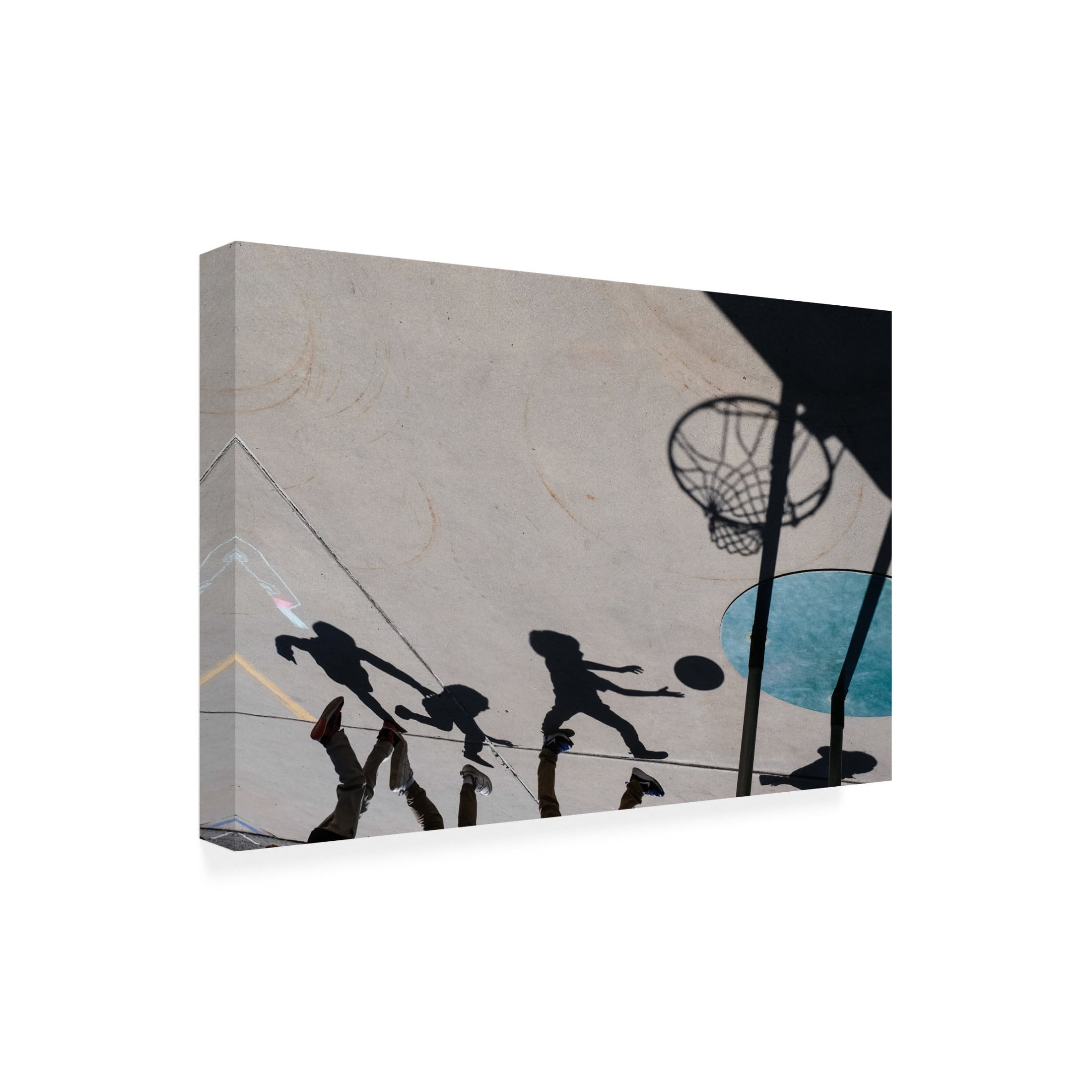 Trademark Fine Art Sydney Harter The Game Canvas Wall Art