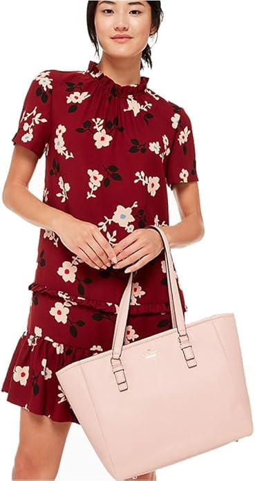 kate spade new york Jackson Street Denise Zip Tote Shoulder Bag,Rosy Cheeks
