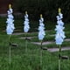 thumbnail image 5 of 4 Uds Delphinium luces solares de jardín IP65 impermeable al aire libre Solar Delphinium luz LED para decoración de Patio y regalo para la madre, 5 of 6