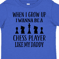 thumbnail image 4 of Inktastic Futre Chess Player Like Daddy Boys or Girls Toddler T-Shirt, 4 of 5