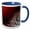 Blue/White, variant on 3drose, Icy Branches in Twilight, 15oz Mug