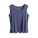 thumbnail image 3 of TaTaai Summer Women's Sleeveless Round Neck Tank Top, Fashion Casual Solid Style, Cool Wearing Experience, Ideal for Home Office Days Gift, 3 of 5