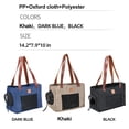 thumbnail image 4 of Bolso de Gato Portátil Bolso de Mascotas Transpirable Bolso de Hombro Portátil de Moda para Mascotas para Perros Pequeños y Gatos de Oxford Ropa de Desgaste Resistente a la, 4 of 7