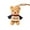 Beige_Hot#283, variant on Plush Bear Keychain Pendant | Cute Soft Teddy Doll | Fluffy Bag Charm for Backpack Purse | Couple Gift Accessory | Adorable Decorative Hanging Ornament | 1 Piece | Durable Craftsmanship