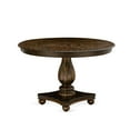 thumbnail image 2 of 5 Piece Dining Set - Mid Century Modern Table & Chairs - Linen Fabric Upholstered Dining Room Set, 2 of 6