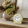 thumbnail image 4 of Seiko 4 inch Sussex II Beep Alarm Golden Traditional Analog Quartz Desk Clock QHE199GLH, 4 of 7