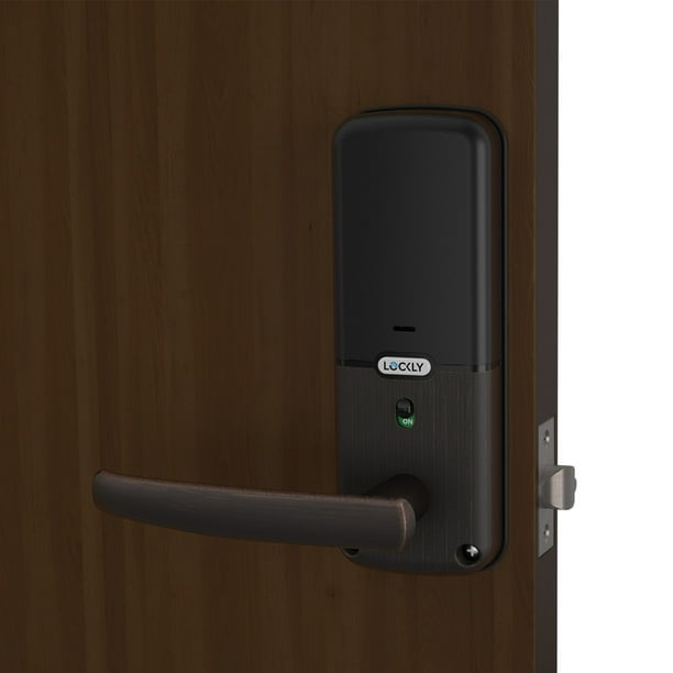 Secure Plus Smart Latch Door Lock with Fingerprint Access & Touchscreen