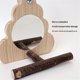 thumbnail image 2 of Wooden Bird Mirror for Cage, Parakeet Toys, Interactive Toys,Bird Cage Accessories for Parrots Finch Canaries, 2 of 5