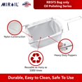thumbnail image 2 of Miroil | Solo bolsa de filtro para freidora RB5FS | Bolsa de filtro MirOil EZ Flow | Parte 12751| Uso para filtrar aceite para freír | Adecuado para aceite de pulido de 40 lb o 50 cuartos | Durable Fá, 2 of 5