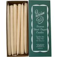 thumbnail image 1 of Patrician Hand Dipped Taper Candles 12 Pack Ivory, Dripless and Smokeless, 1 of 4