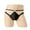 Black, variant on Mens Thongs Underwear G-String Lightweight Breathable Solid, Underpants Wine XL