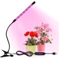 thumbnail image 1 of Plant Light Grow Light 20W Full Spectrum Growing Lamp 9 Dimmable Levels Grow lamp with 3 Switch Modes Growing Light,Auto On/Off 3/9/12H Timer and Adjustable Gooseneck for Indoor Plant (1 head), 1 of 8
