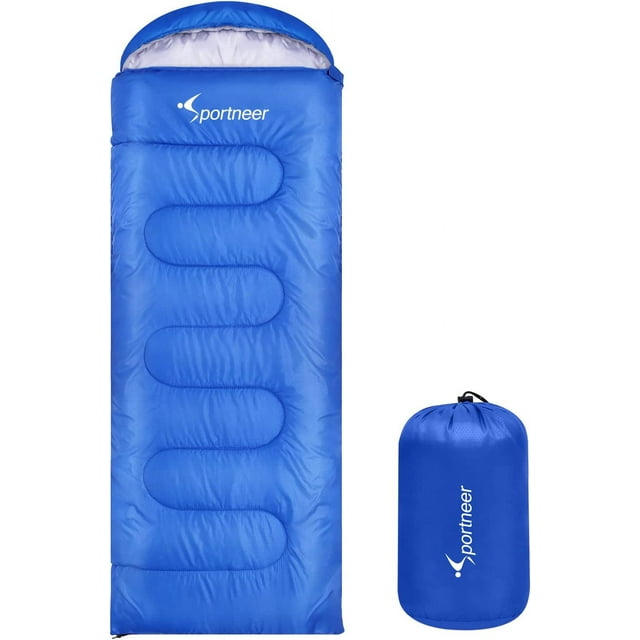 Sportneer Sac de Couchage Imperméable 3-4 Saisons