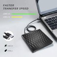 thumbnail image 4 of Lecteur DVD Externe Portable USB 3.0 pour Ordinateur Portable PC de Bureau Windows Linux OS Apple Mac, 4 of 7