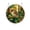 A003- Style C, variant on Stained Glass Style Suncatcher Window Hanging Acrylic Puzzle Mosaic Decor 8 Inch Round Hummingbird Bird Scenic Art Ornament Home Wall Porch Decoration Holiday Display 1 Piece