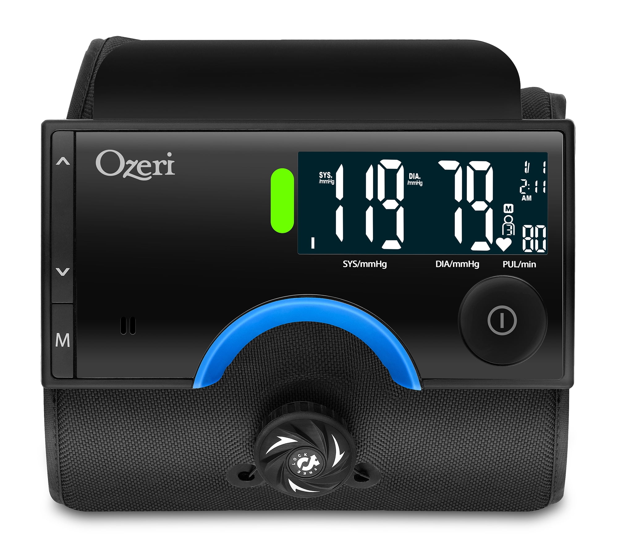 Ozeri BP11G Omni-Fit Cordless Arm Blood Pressure Monitor with Instant Fit Cuff