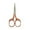 Rose Gold, variant on Vintage Carved Scissors Stainless Steel, QQZ Electroplated Thread Ends Home Office Scissors, Ergonomic Handle Multi Function Paper Fabric Cutting Tool