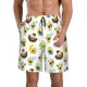 thumbnail image 1 of Balery Funny Avocado In Mexican Clothes Traje de Baño Estilo Hawaiano para Hombre, Shorts de Secado Rápido con Bolsillos-Medium, 1 of 6