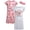 Pink Axolotl, variant on dELiA*s Girls' Nightgown Pajamas - 2 Pack Ruffle Trim Sleep Dress with Hair Scrunchie (Sizes: 4-14)