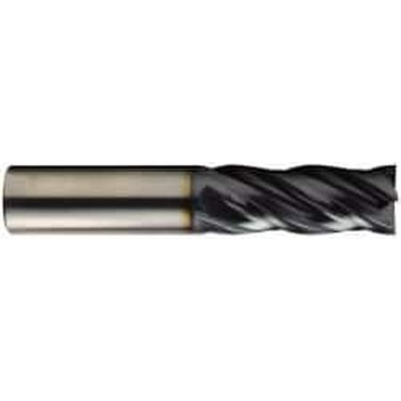 

OSG 3/8 7/8 LOC 3/8 Shank Diam 2-1/2 OAL 4 Flute Solid Carbide Square End Mill Single End TiAlN Finish Spiral Flute Centercutting Right Hand Cut Right Hand Flute Series VG441