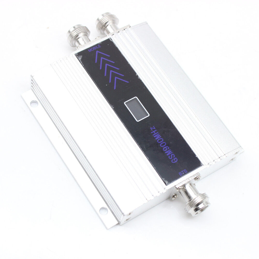 2G/3G/4G LCD GSM 900MHz Mobile Signal Repeater Booster Cell Phone Signal Booster Amplifier Repeater + Antenna Kits for Home