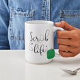 thumbnail image 4 of CafePress - Scrub Life - 15 oz Ceramic Large White Novelty Mug, 4 of 6