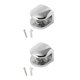 thumbnail image 1 of Estante de vidrio Monstrate Reemplazo galvanizado Estilo simple moderno Ajustable Antideslizante, 1 of 1