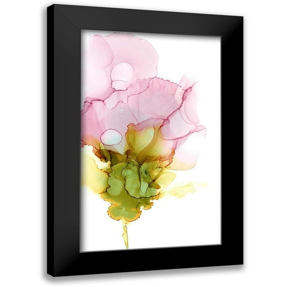 Goldberger, Jennifer 12x18 Black Modern Framed Museum Art Print Titled - Blooming Pink I