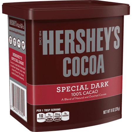 (2 Pack) Hershey's, Special Dark Cocoa, 8 oz (Best Quality Cocoa Powder In India)