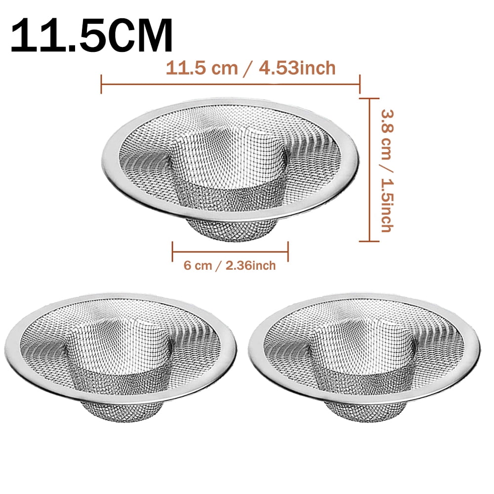 Seatery 1.50 Bathtub Strainers, Bathroom Sink Strainers, Shower Drain Hair  Catcher, Drain Strainer for Laundry, Mop Pool, Utility, Slop, RV Sink