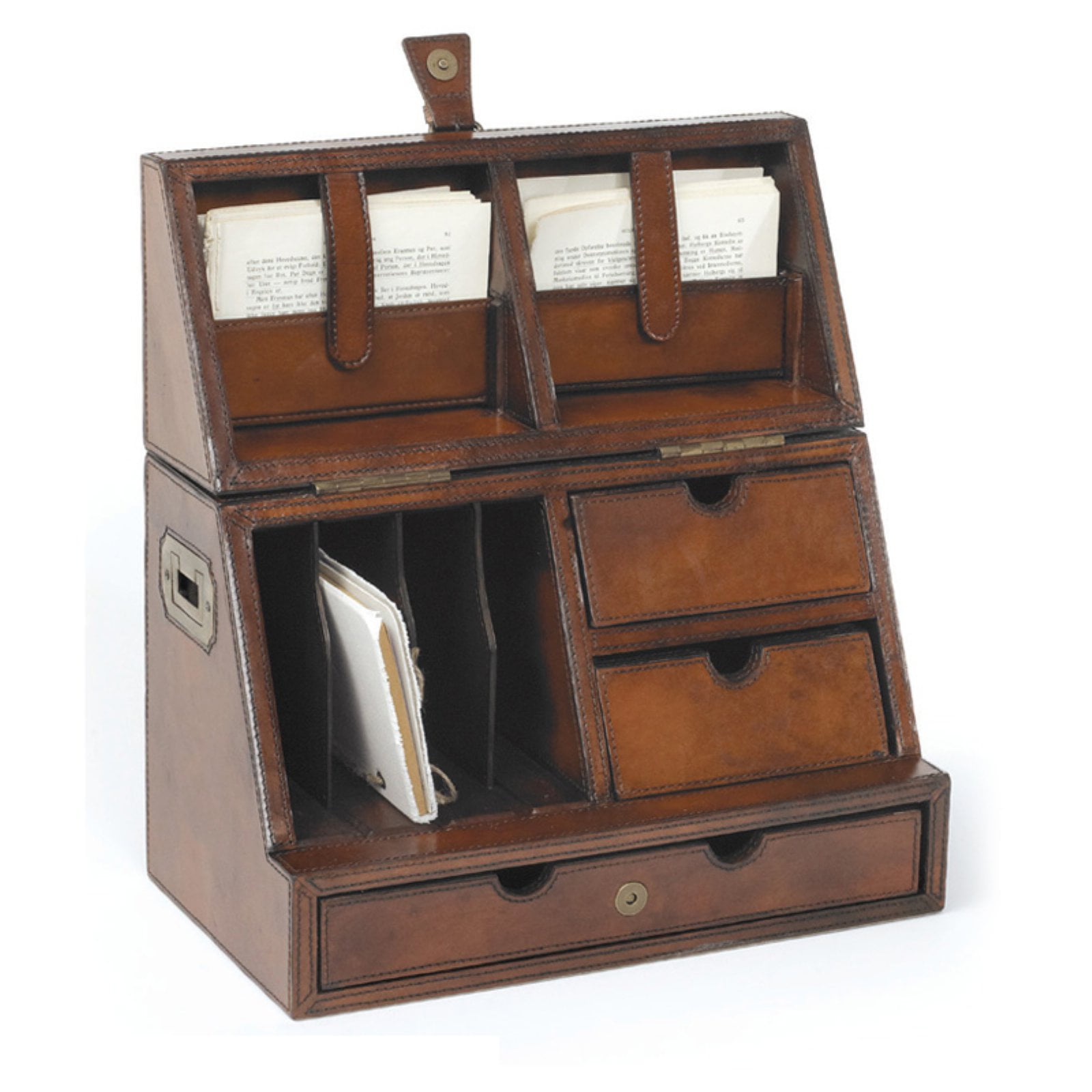 Hip Vintage Secretary Desktop Organizer Com