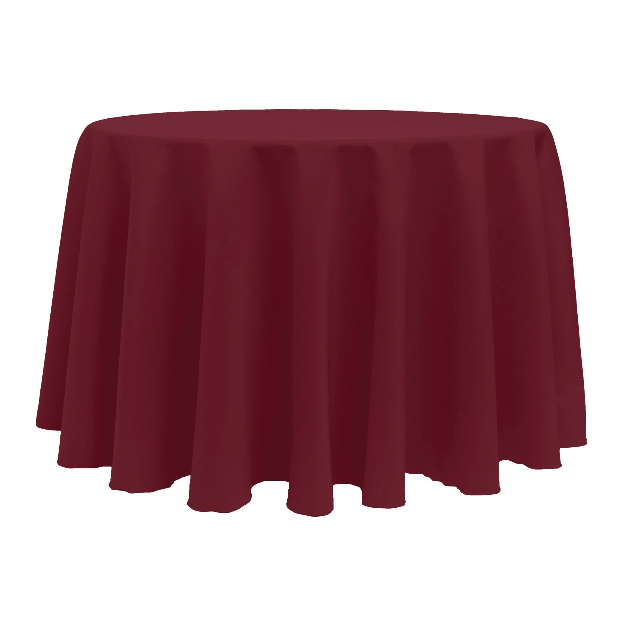 10 Pk 132 in Poly Round Seamless Tablecloth Wedding Party Banquet Restaurant 