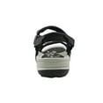 thumbnail image 3 of GP Signature SNAP LOCK Sandals for Women: 9179 Black Grey, EU36 (US Size 5.5 - 6), 3 of 8