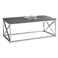 thumbnail image 1 of Pemberly Row Table Basse en Bois Gris et Chrome, 1 of 2