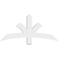 thumbnail image 2 of 48"W x 22"H x 2"D x 4"F, 11/12 Pitch, Davenport Architectural Grade PVC Gable Bracket, 2 of 8
