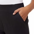thumbnail image 4 of 32 Degrees Ladies' Size Large, Lightweight Twill Pull-On Pant, Black, 4 of 8