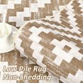 thumbnail image 6 of Washable Rugs for Living Room Bedroom Office Nursery 2ft*6ft/4ft*6ft/5ft*7ft/8ft*10ft/9ft*12ft Area Rug for Entryway Moroc-can Geometric Trellis Area Rug Modern Distressed Rug Low Pile Neutral Soft Ca, 6 of 9