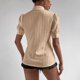 thumbnail image 5 of Camisas de Corta para Mujer, Blusas Abotonadas, Blusas Informales Texturizadas de Verano. Caqui XL, 5 of 8