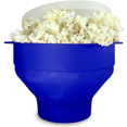 thumbnail image 1 of High Temperature Resistant Collapsible Silicone Popcorn Bowl, 1 of 4