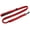 Red, variant on Soft Pull Traffic Dog Leash - Red