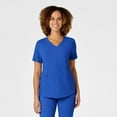 thumbnail image 5 of WonderWink RENEW Women's 6134 V-Neck Scrub Top Navy Small, 5 of 7