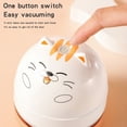 thumbnail image 1 of Mini Desktop Vacuum Cleaner Cute Table Dust Sweeper Battery Operated Portable Keyboard Vacuum with Extend Nozzle for Cleaning Dust Crumbs or Computer, 1 of 7