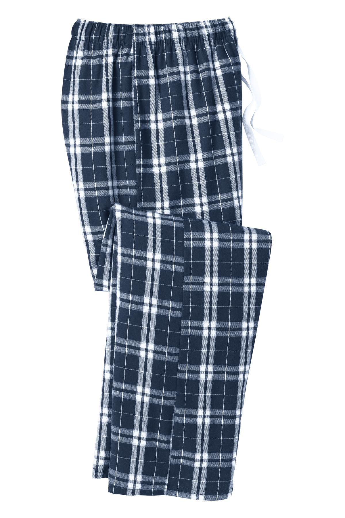 Flannel Short PJ Set - Windowpane Plaid True Navy - Eberjey
