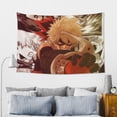 thumbnail image 5 of My Hero Academia Tapestry, Anime Wall Poster Art, Wall Tapestry For Bedroom Living Room Dorm Room, Wall Hanging For Festival Party Events Background Photography Backdrop, 60x40 Inch, 5 of 9