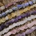 thumbnail image 4 of 10-12mm Natural Rough Raw Stone Loose Beads Crystal Nugget Mineral Gemstone DIY, 4 of 8