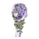 thumbnail image 1 of Boda Bouquet Bouquet Cascada Boda Flores artificiales hechas a mano Flores de caída para la fiesta de decoración del hogar Graduación, 1 of 9